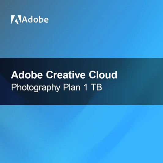 Adobe Creative Cloud Photography Plan Education